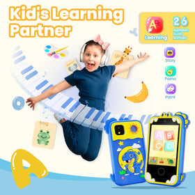 Windpaint Kids Phone blue games scene highlights 28 educational activities