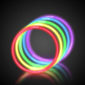 Windy City Novelties glow-stick necklaces for summer celebrations with vibrant colors
