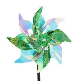 Winemana pinwheels showing dimensions for placement in outdoor space