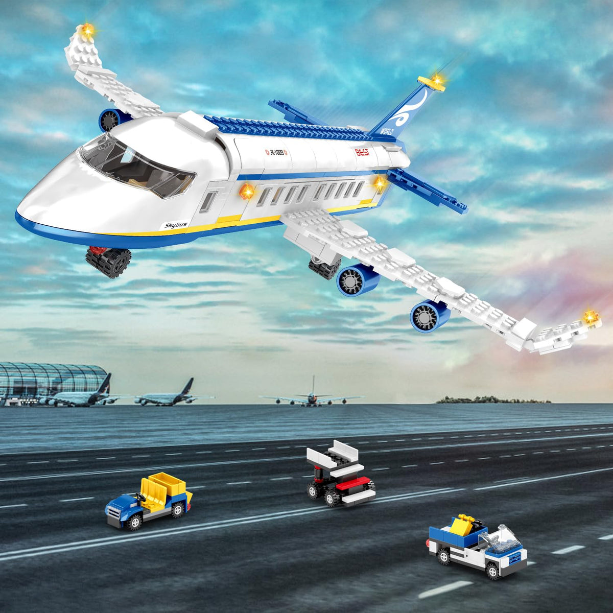 Wingift 11 cm tall by 43 cm long model inspires imaginative STEM play.