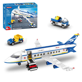 Wingift city airplane model 6-in-1, a versatile building set for immersive flight-themed play.
