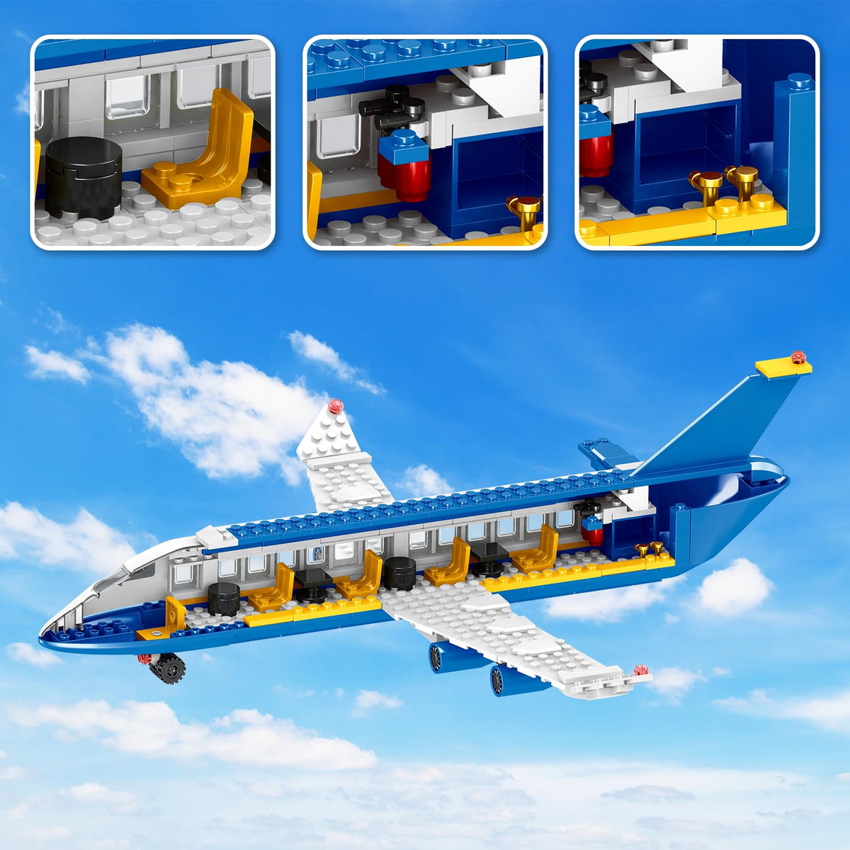 Wingift colorful, detailed parts help kids assemble with focus and patience.