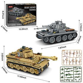 WINGIFT easy-assemble tank set supports quick start and frustration-free building.