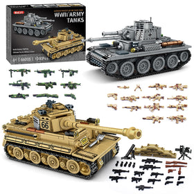 WINGIFT Panzer 38T tank model in assembly invites hands-on learning and family fun.
