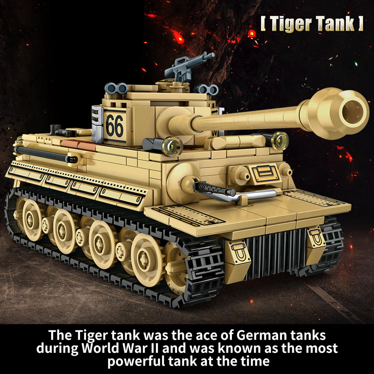 WINGIFT tank accessories like sandbags and camouflage for enhanced realism.