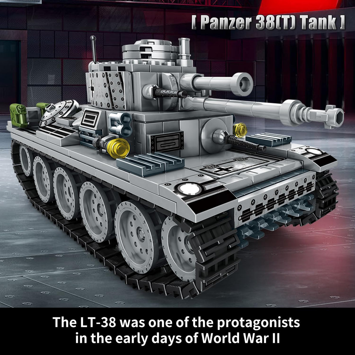 WINGIFT WW2 army tanks build set kit with authentic scale and realistic parts.