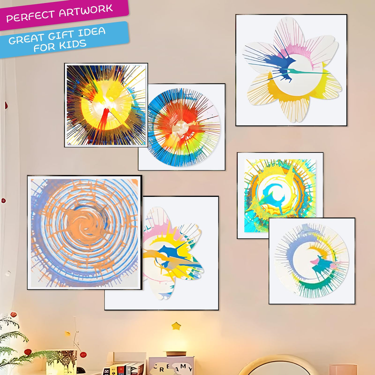 Wings Giant instruction guide helps families start spin art adventures confidently.