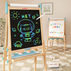 WINGYZ 24-inch LCD easel with color screen for mess-free kid drawings