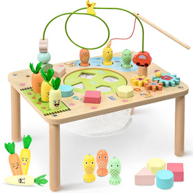 WINGYZ Activity Table bead maze with colorful tracks supporting fine motor skill development