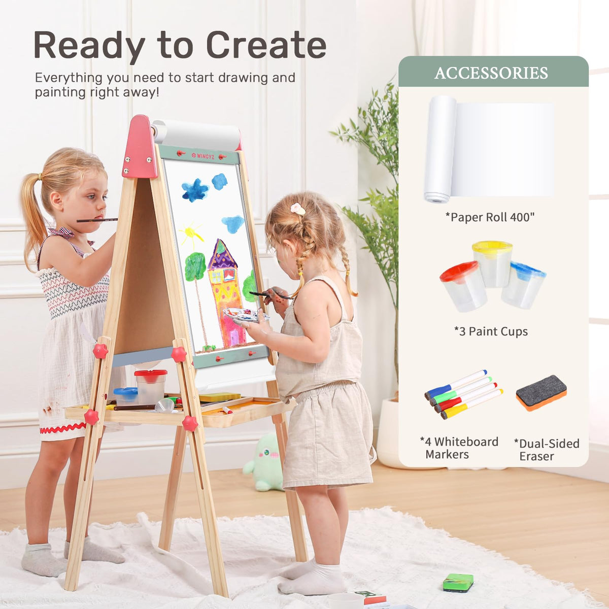 WINGYZ adjustable height settings grow with your child