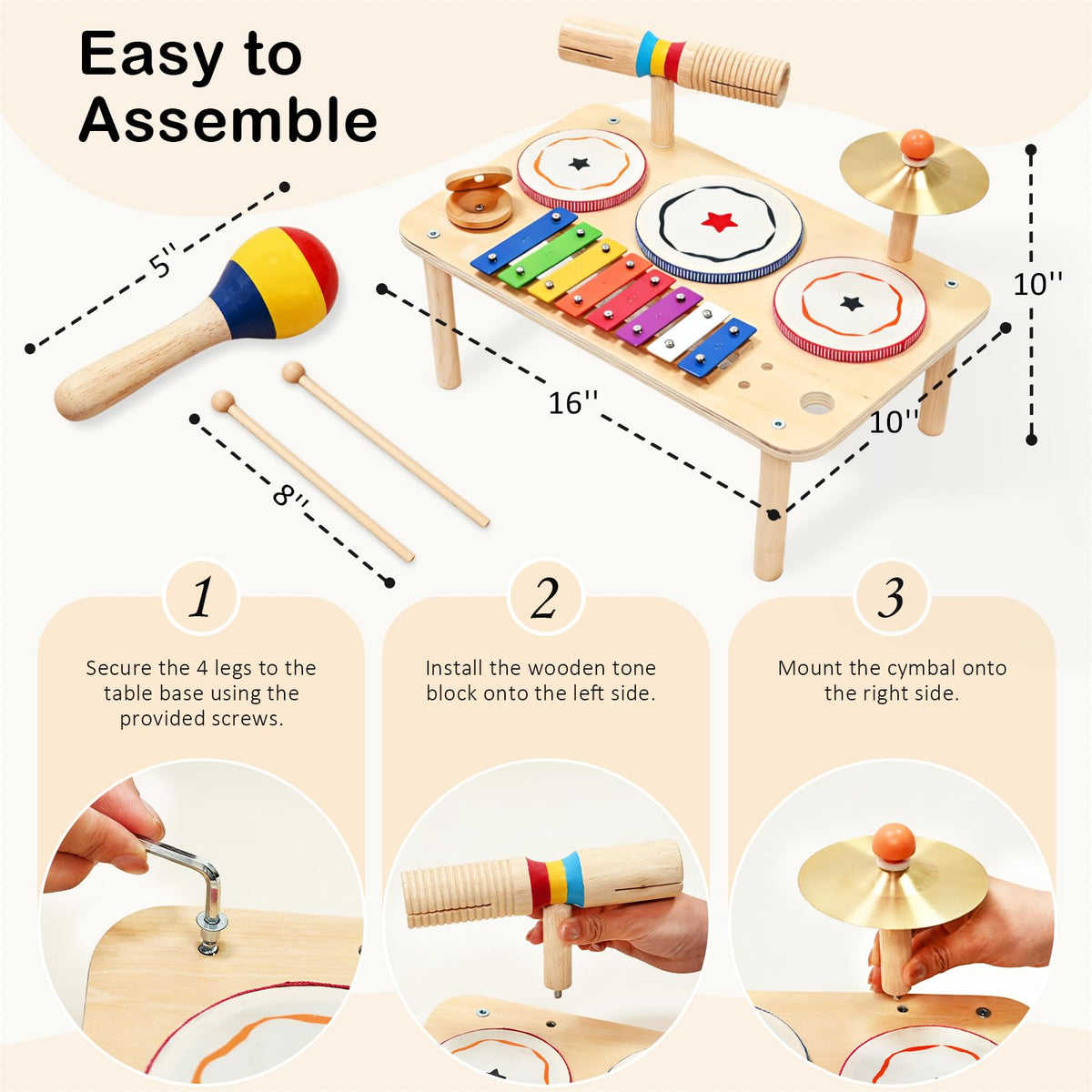 WINGYZ easy-3-step-assembly makes setup quick for parents and kids