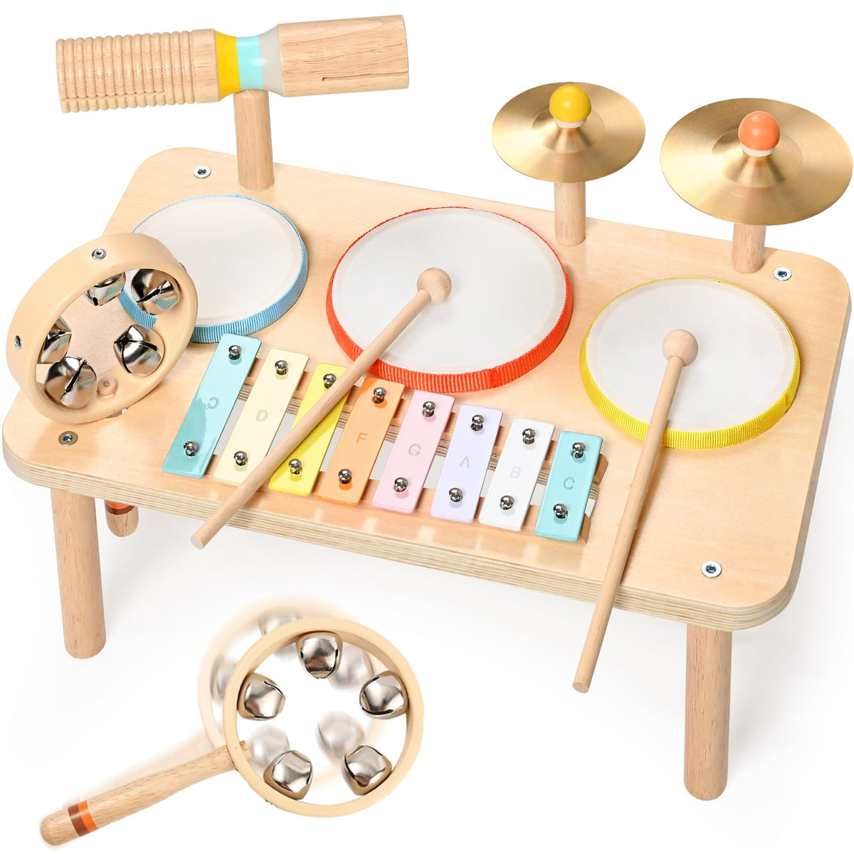 WINGYZ Kids Drum Set assembly scene supports interactive playtime