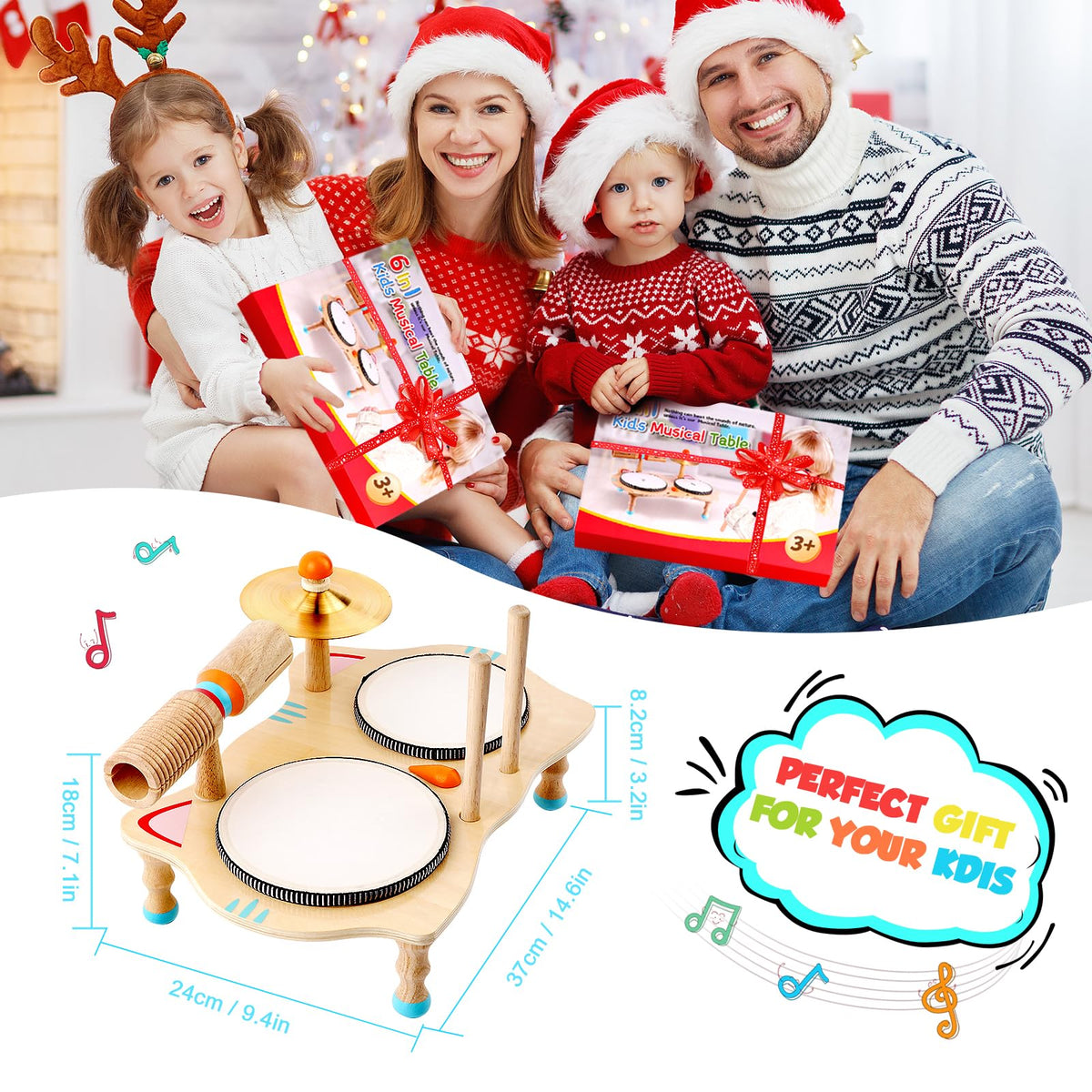 WINGYZ compact size fits small spaces for home or classroom play.