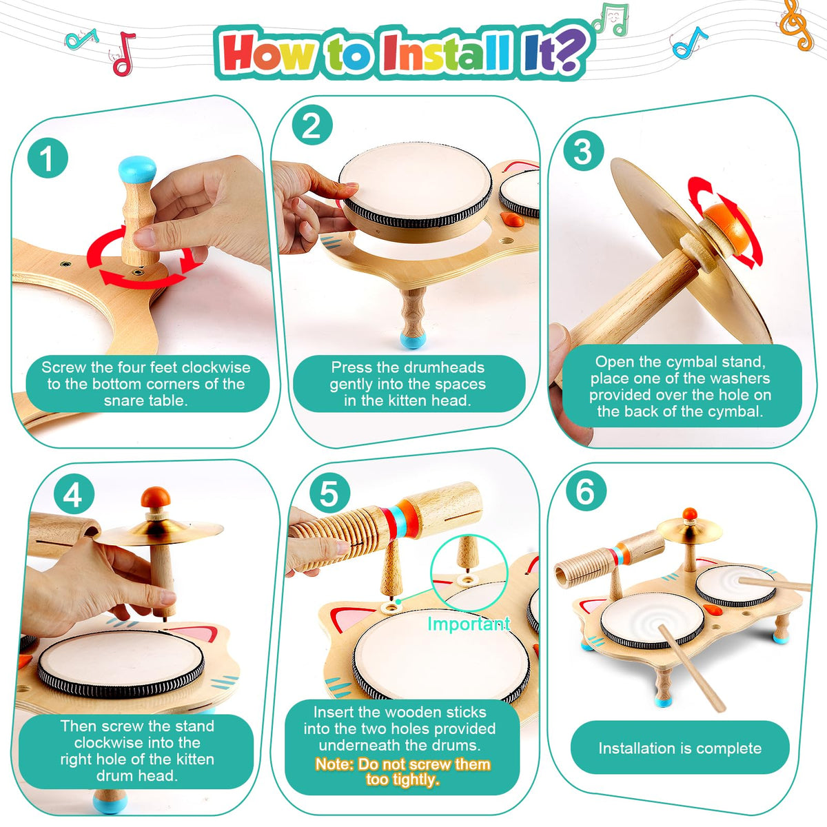 WINGYZ Kids tone block adds melodic variety to tiny hands' exploration.