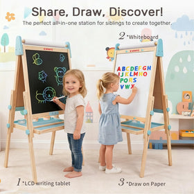 WINGYZ wooden pine easel frame designed for durability and growth