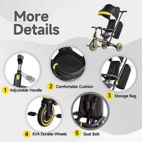 WinHope storage basket keeps essentials handy during family outings.