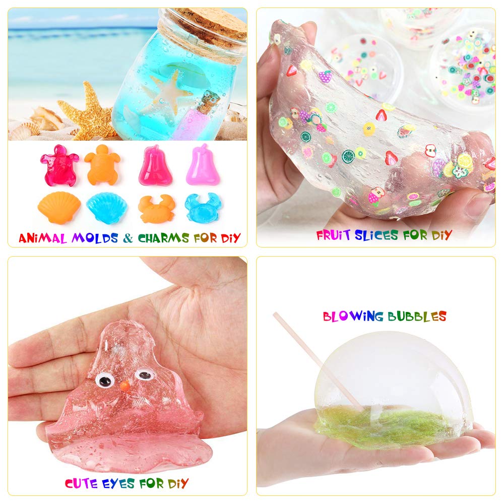 WINLIP foam beads and fishbowl beads create 3D textures and sparkle