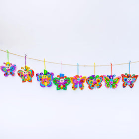 Winlyn complete butterfly ornament kit display suitable for classrooms