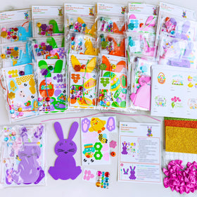 Winlyn Easter Bunny adhesive dots for quick, reliable assembly.