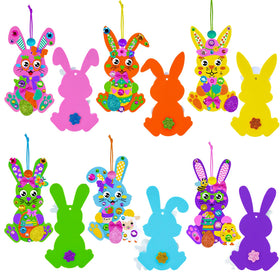 Winlyn Easter Bunny gem stickers for extra shine and texture.