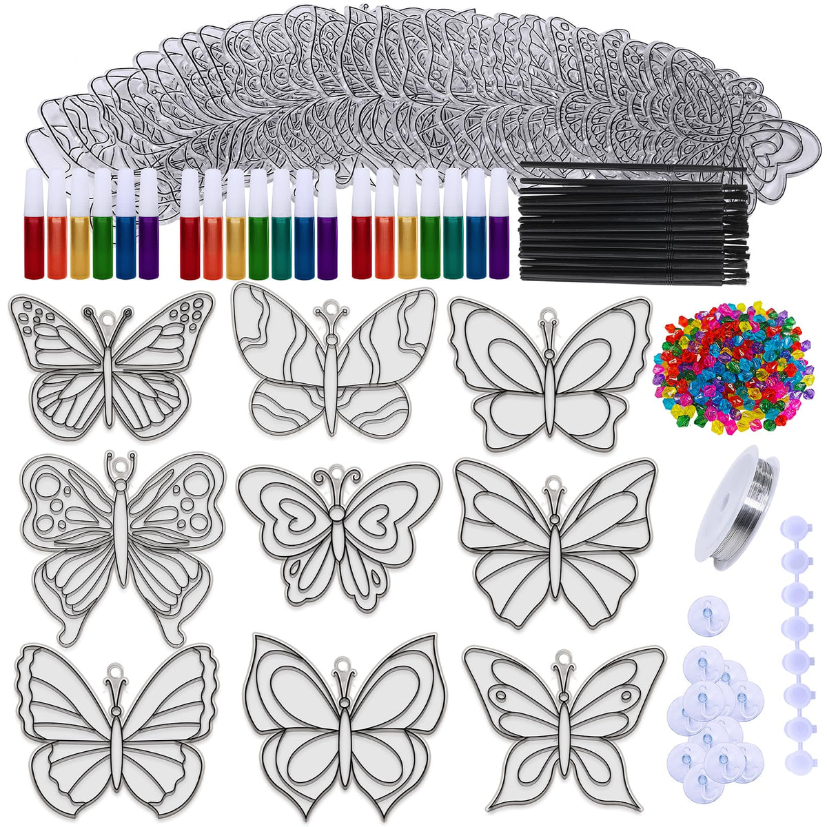 Winlyn fishing thread lets you assemble hangers with flexible, long-lasting strings.