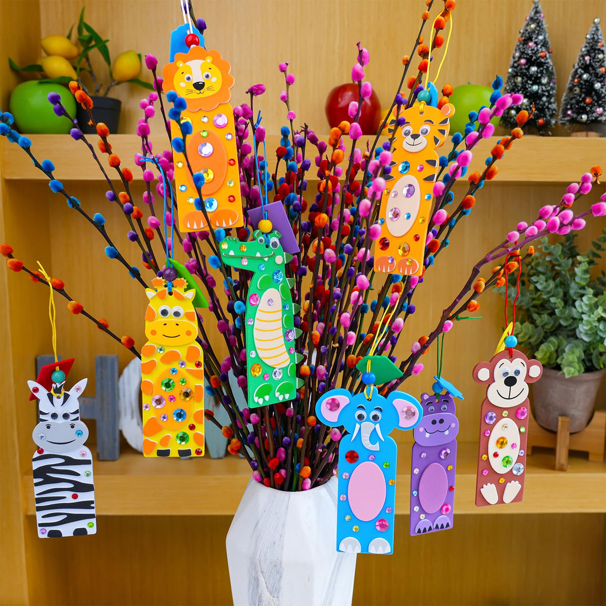 Winlyn elephant bookmark kit in soft colors for calm sessions