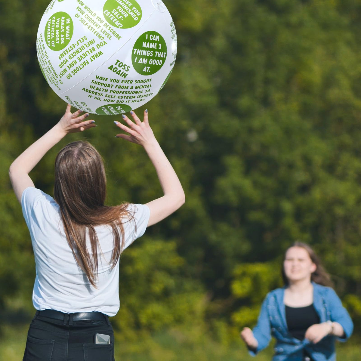 WinnerWhy 24-inch adult-friendly ball for groups