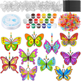 WinnerWhy butterfly suncatchers kit contents for bright window art projects.