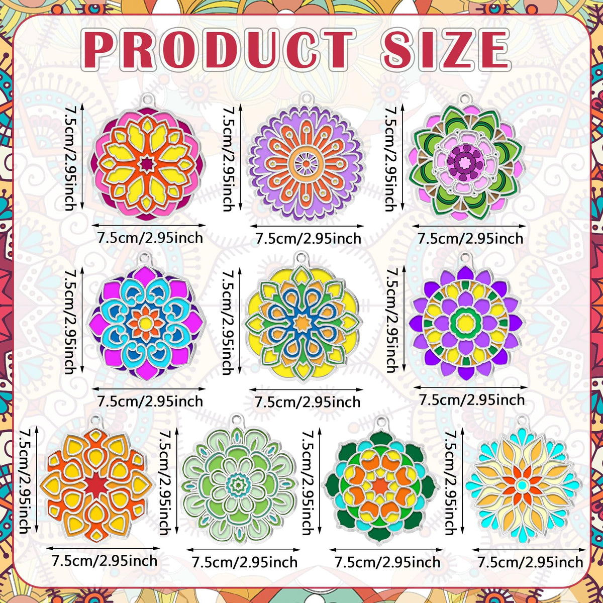 WinnerWhy 300 acrylic beads for vibrant suncatcher details