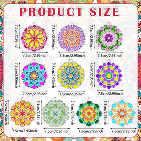 WinnerWhy 300 acrylic beads for vibrant suncatcher details