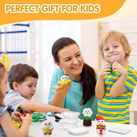 WinnerWhy White clay inspires snow-themed characters and imaginative play.