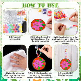 WinnerWhy DIY suncatcher kit contents include everything you need