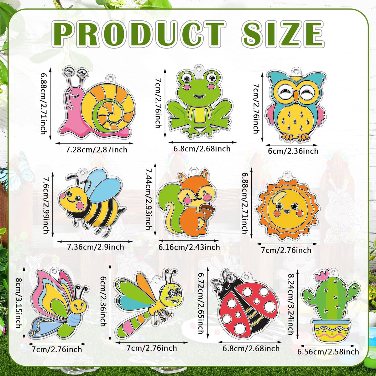WinnerWhy frog suncatcher style encourages dexterity while painting and assembling pieces.