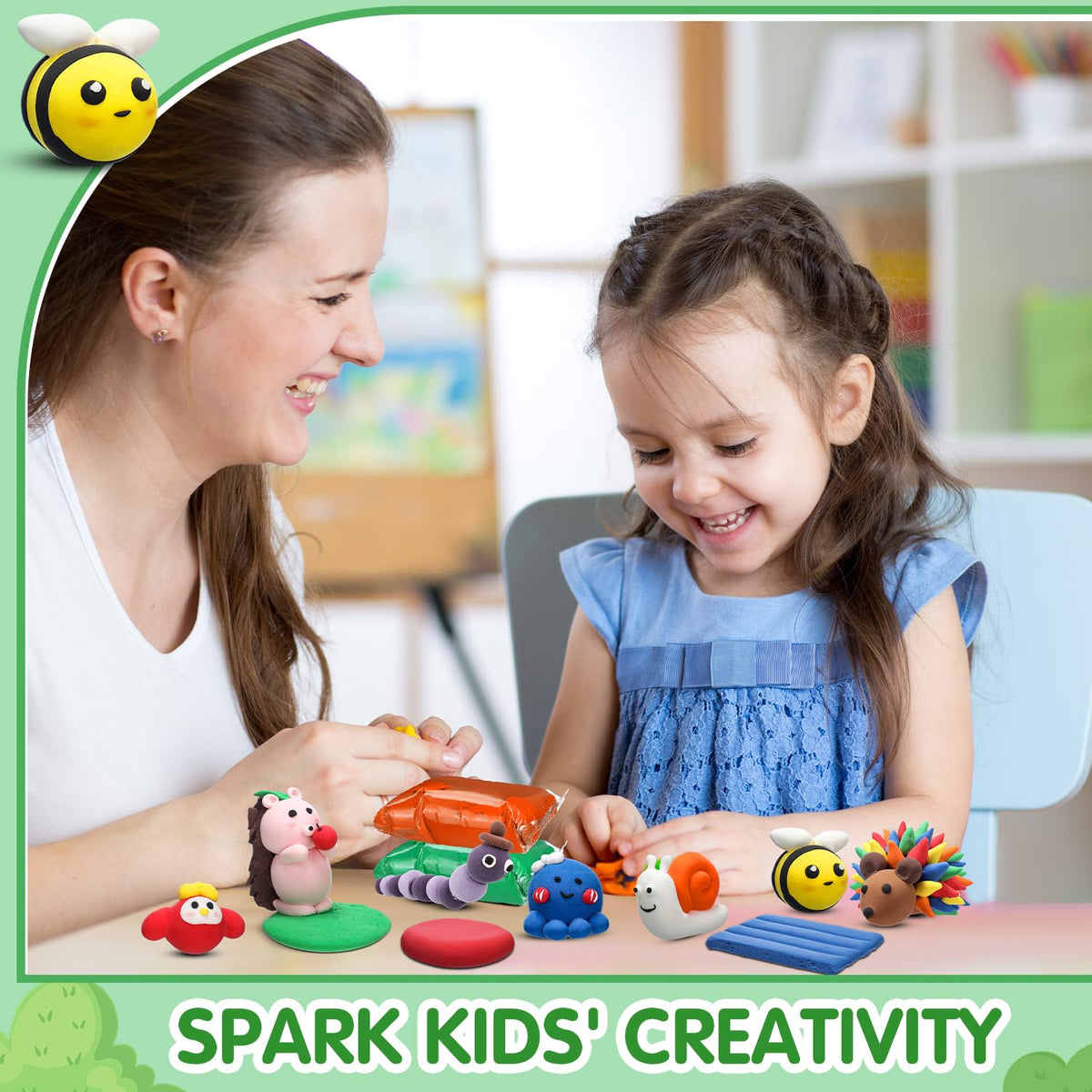 WinnerWhy vibrant clay for at-home or school crafts.