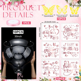 WinnerWhy balloon sticker sheets add charming patterns to balloons and surfaces for festive flair.