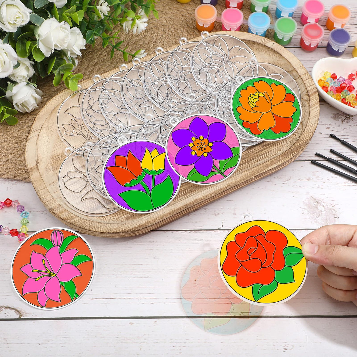 WinnerWhy painting suncatchers sparks creativity and colorful window art