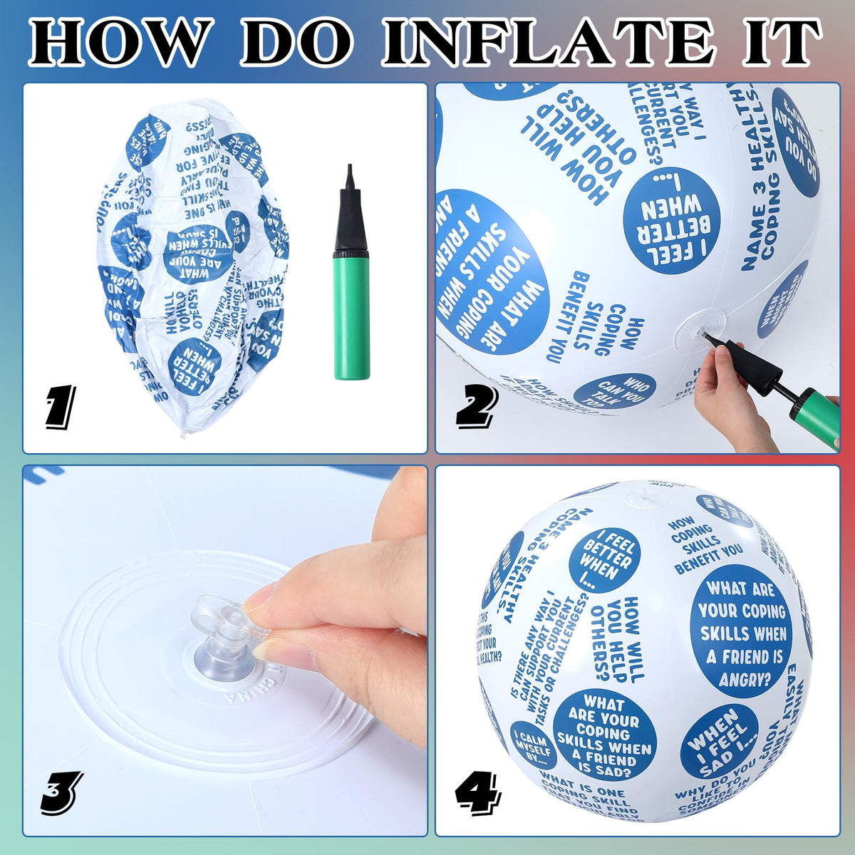 WinnerWhy therapy session setup ball for group activities