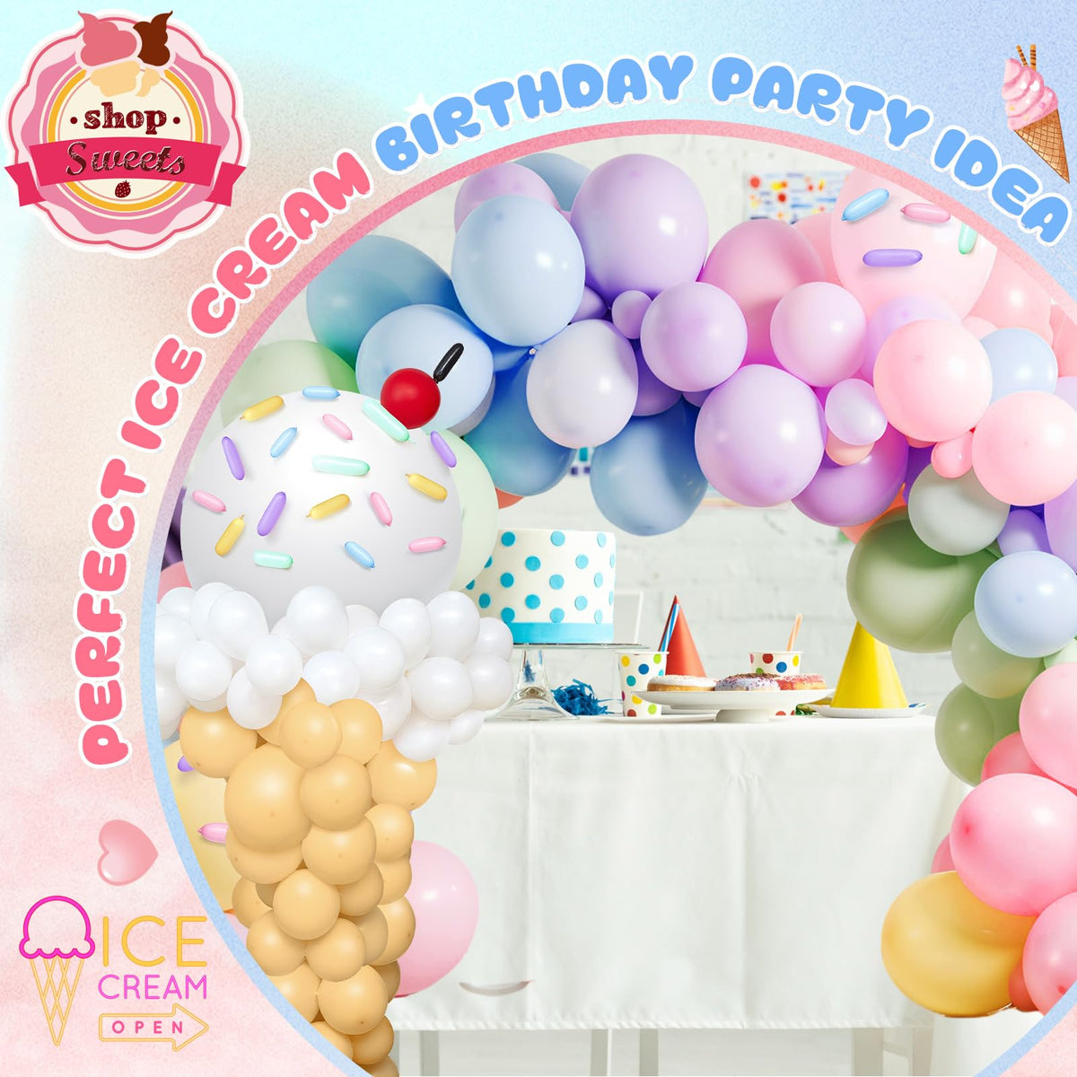 WinnerWhy twelve-inch pastel balloons create bold party focal points