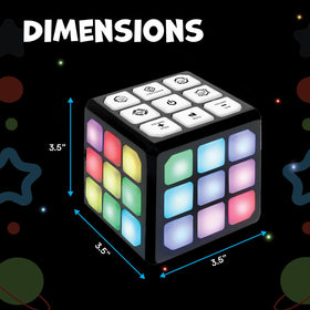 Winning Fingers FLASHDASH pattern memory mode challenges kids to recall sequences.