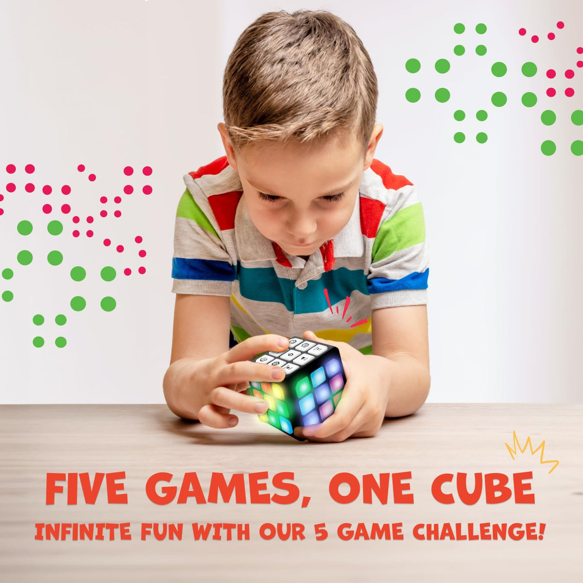 Winning Fingers FLASHDASH reflex game boosts reaction time during family game night.