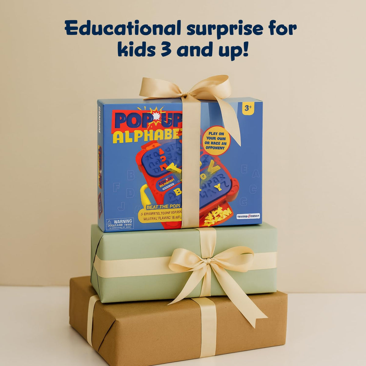 Winning Fingers Pop Up Board Game makes a thoughtful gift for curious preschoolers