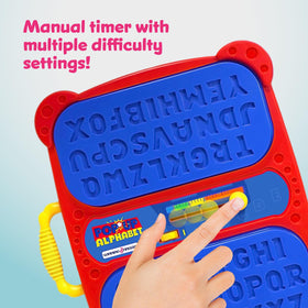 Winning Fingers Pop Up Board Game storage drawer keeps pieces organized for travel