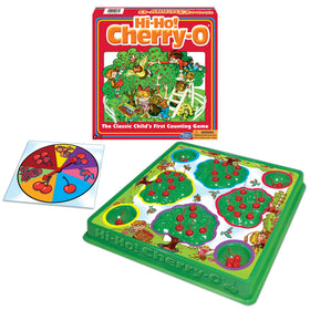 Winning Moves Hi-Ho Cherry-O tree image supports counting practice and family play.