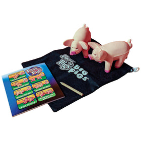 Winning Moves Pass The Pigs Big Pigs dice in action for social play