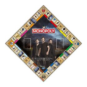 Winning Moves Supernatural Monopoly board and pieces for immersive play