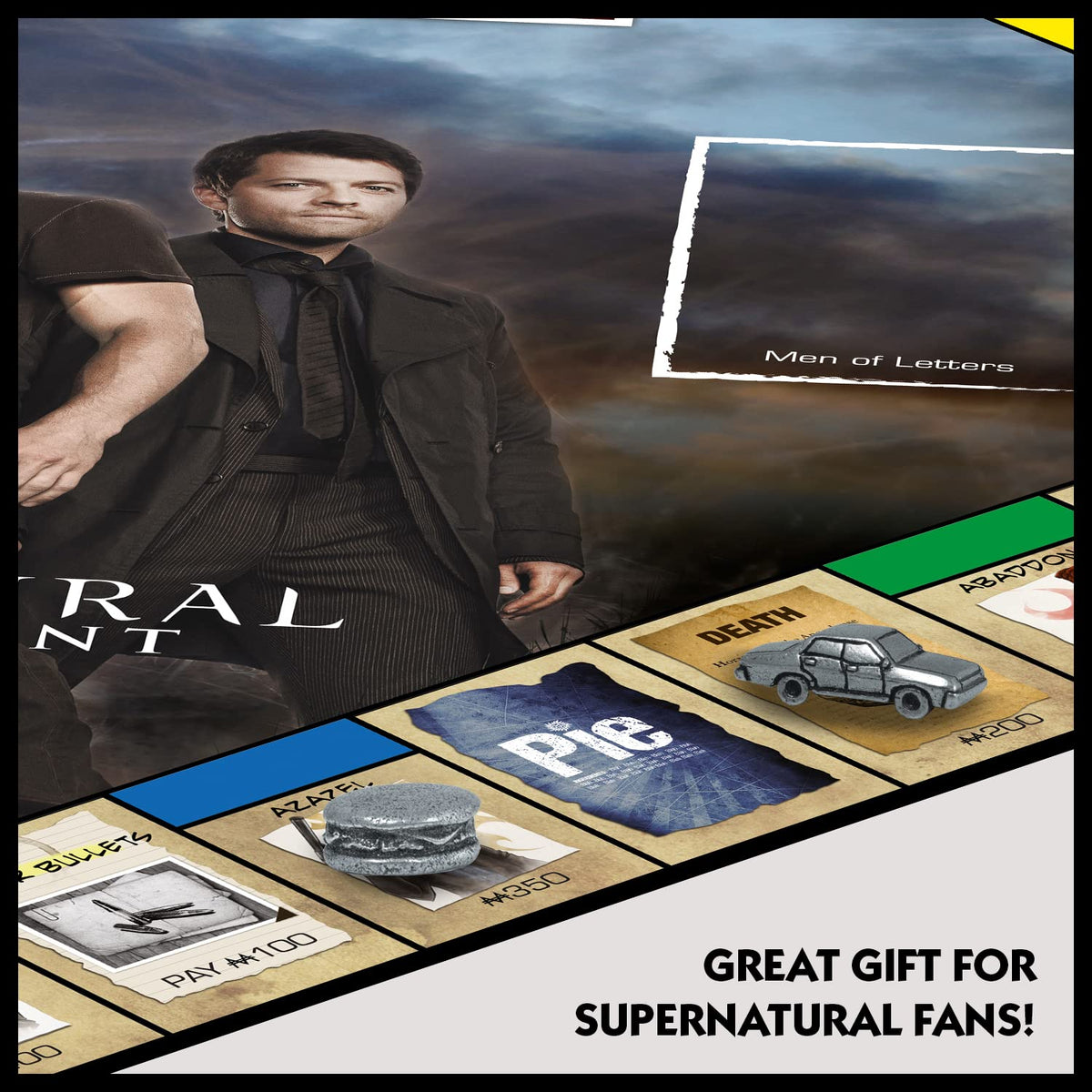 Winning Moves Supernatural Monopoly iconic car token drives a competitive edge
