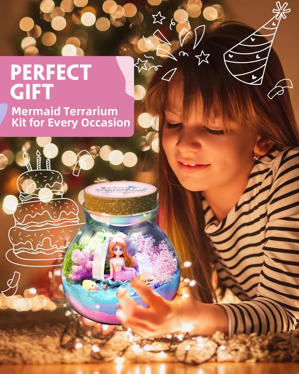 Winnrok ocean themed decor helps create a vivid underwater habitat