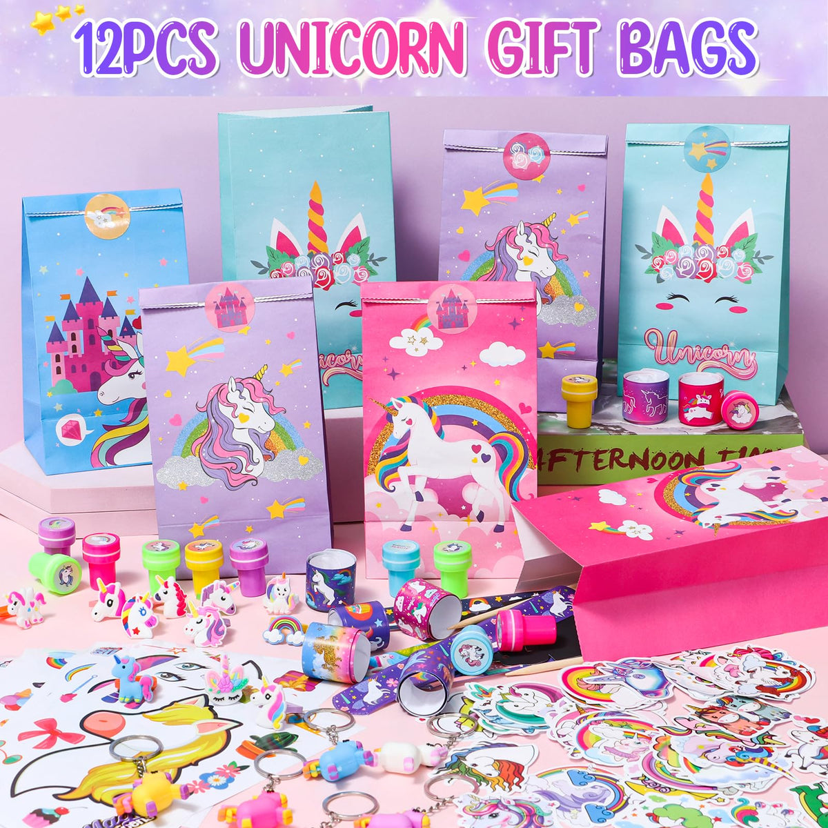 Winrayk unicorn bookmarks for kids' reading fun and personalization