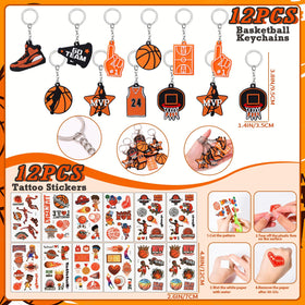 Winrayk basketball tattoo stickers, removable team flair.