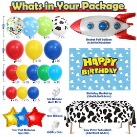 Winrayk cow-print latex balloons add playful charm to the celebration
